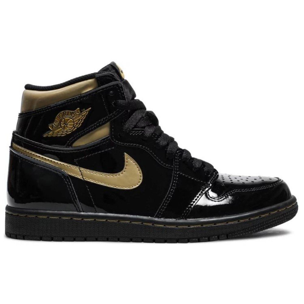 Air Jordan,Air Jordan 1 High,Air Jordan 1 Retro High OG Black Metallic Gold