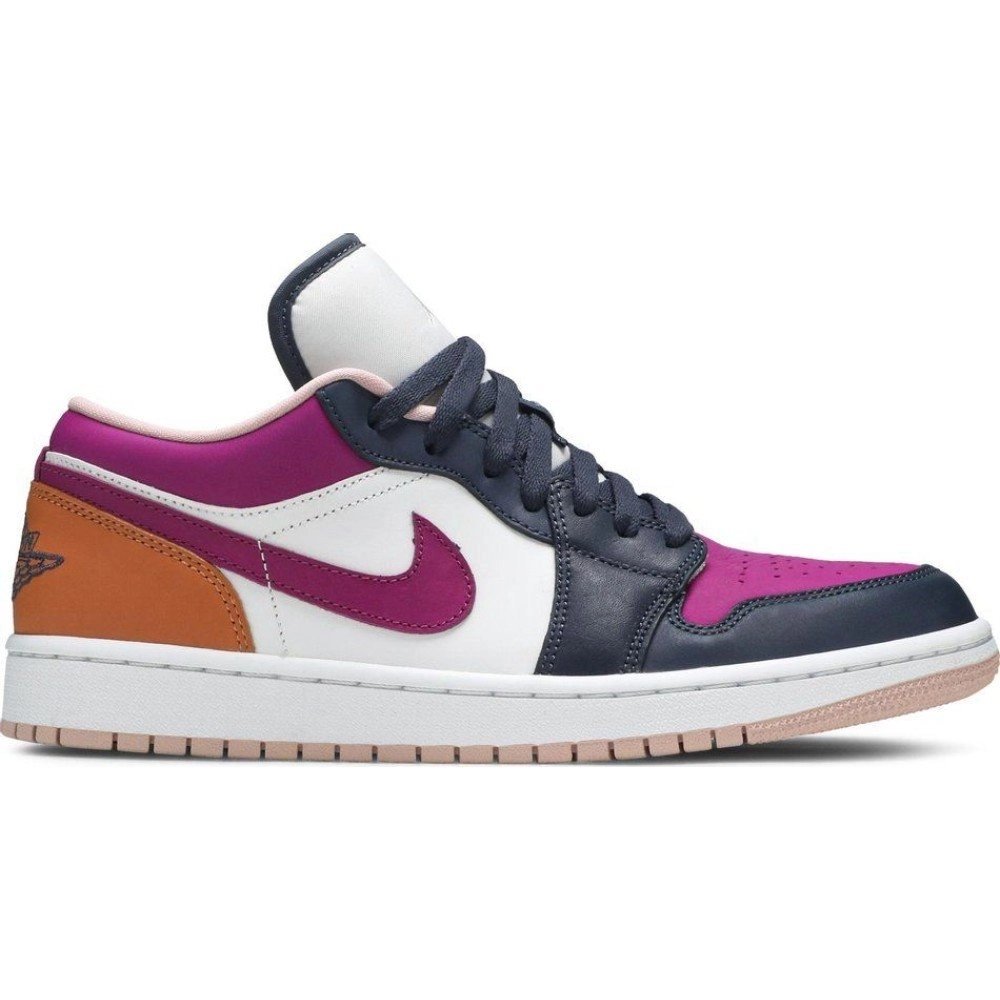 Air Jordan,Air Jordan 1 Low,Wmns Air Jordan 1 Low SE Mismatched - Purple Magenta