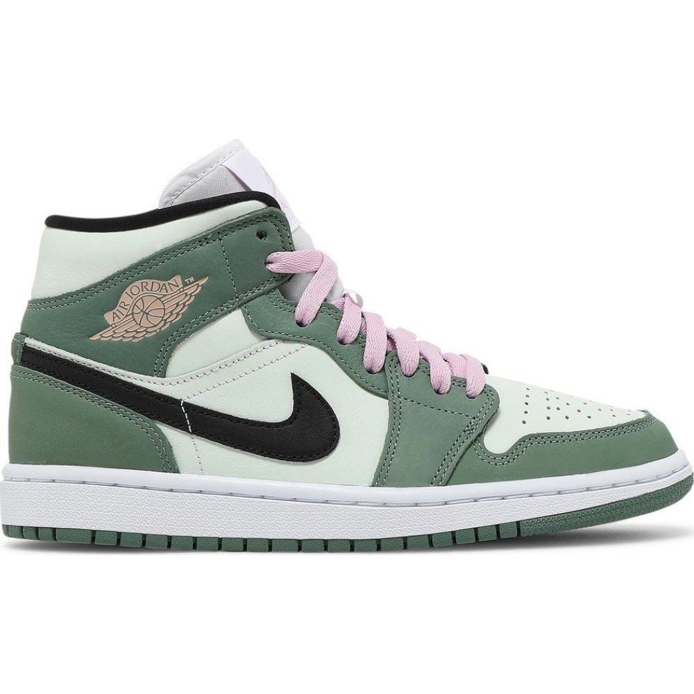 Air Jordan,Air Jordan 1 Mid,Wmns Air Jordan 1 Mid SE Dutch Green