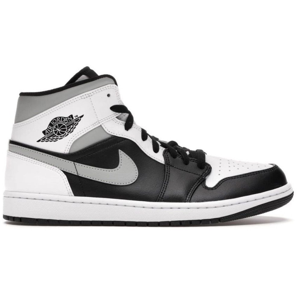 Air Jordan 1 Mid White Shadow 554724-073