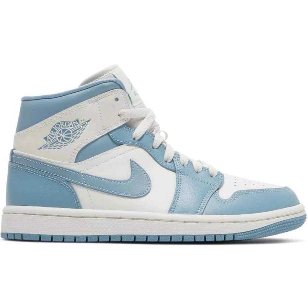 Wmns Air Jordan 1 Mid University Blue BQ6472-141