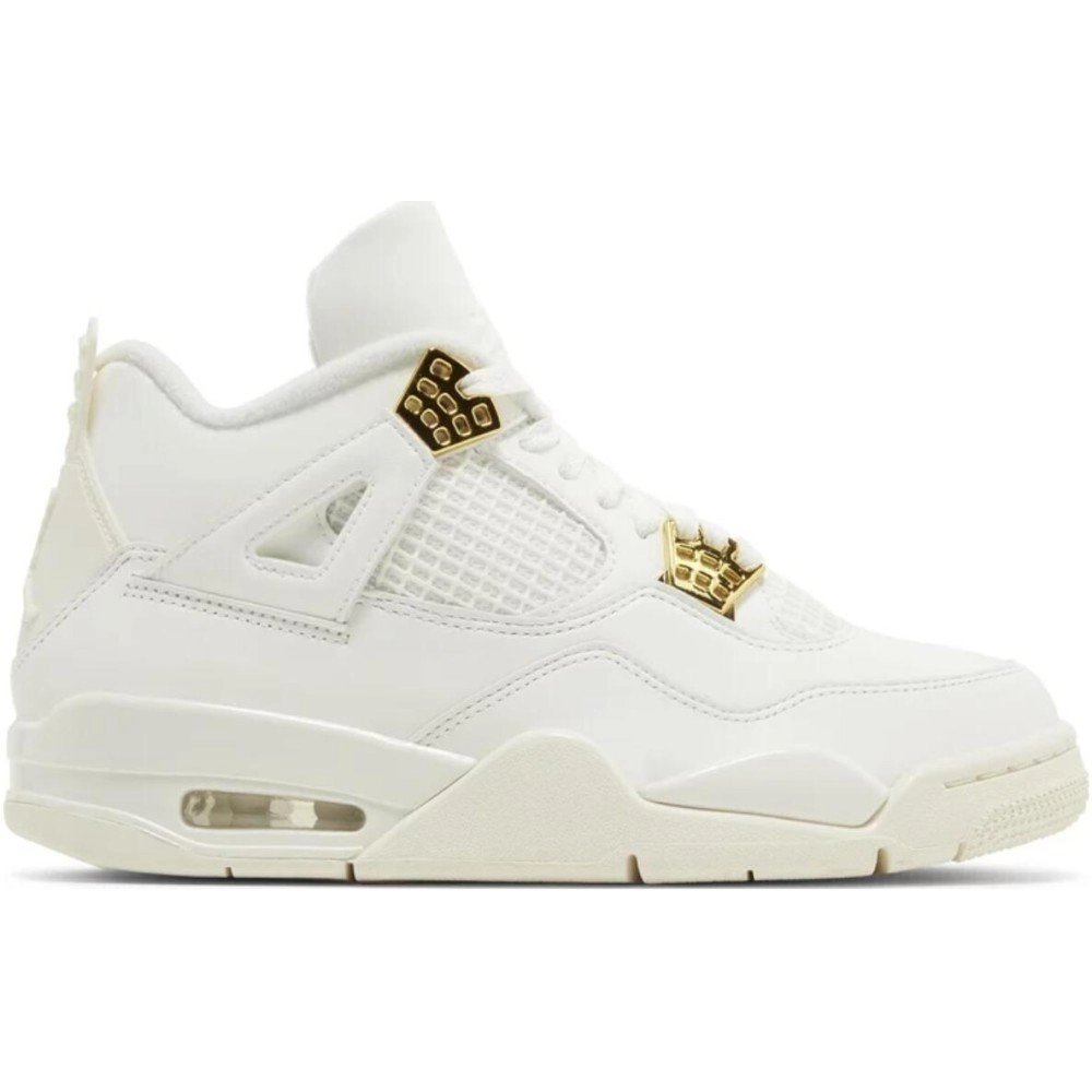 Air Jordan,Air Jordan 4,Wmns Air Jordan 4 Retro Metallic Gold