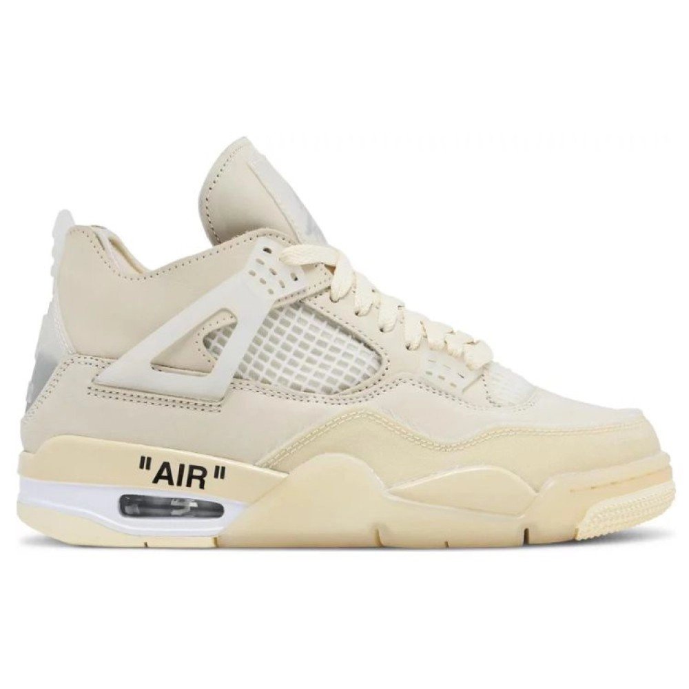 Air Jordan,Air Jordan 4,Off-White x Wmns Air Jordan 4 SP Sail