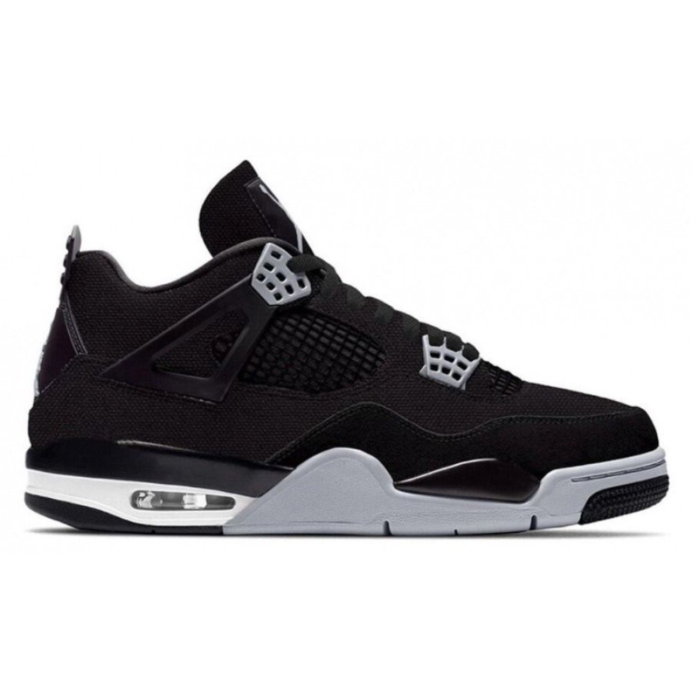 Air Jordan,Air Jordan 4,Air Jordan 4 Retro Black Canvas