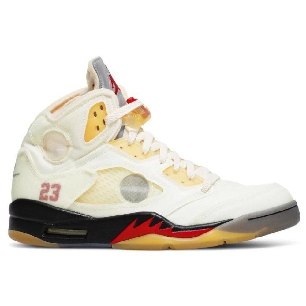 Air Jordan,Air Jordan 5,Off-White x Air Jordan 5 SP Sail