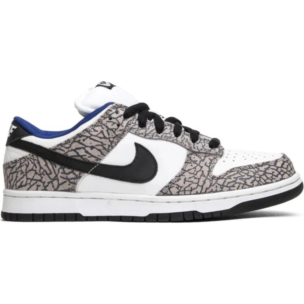 Nike Dunk,Supreme x Dunk Low Pro SB White Cement