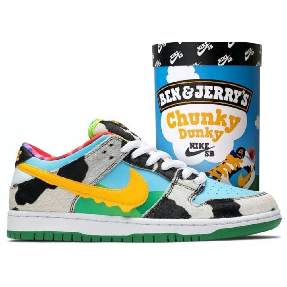 Nike Dunk,Ben  Jerrys x Dunk Low SB Chunky Dunky Special Ice Cream Box,