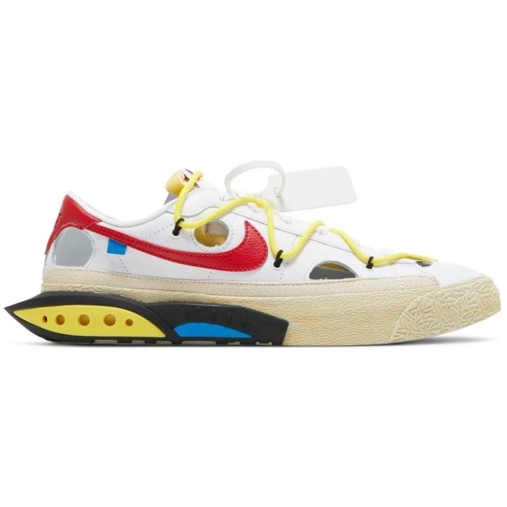 Off-White,Off-White x Nike,Off-White x Blazer Low White University Red