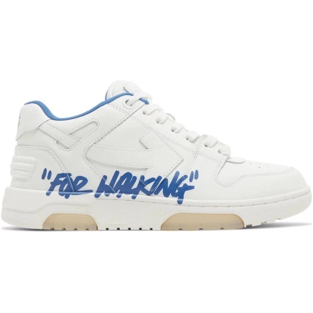 Off-White,Off-White Out Of Office,Off-White Out of Office Low For Walking - White Blue