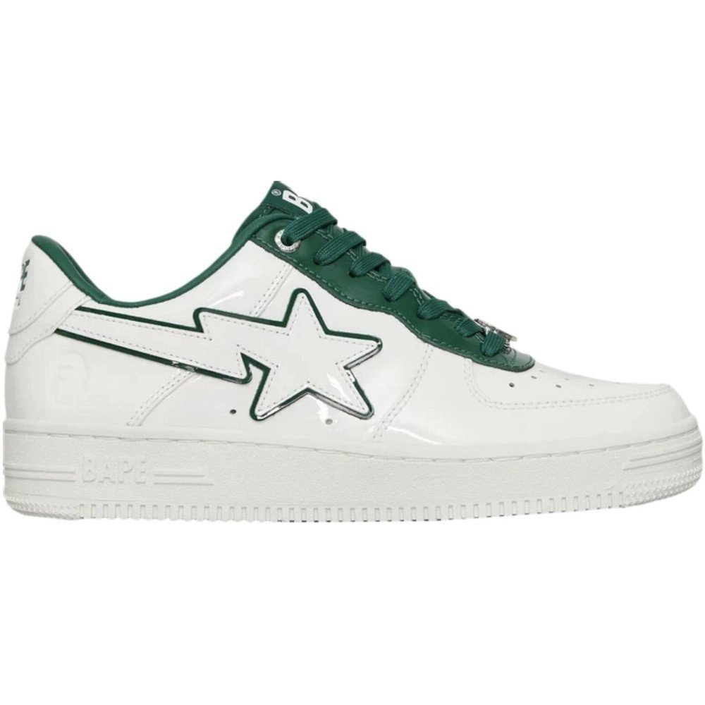 Bapesta,Bapesta 8 M1 White Green