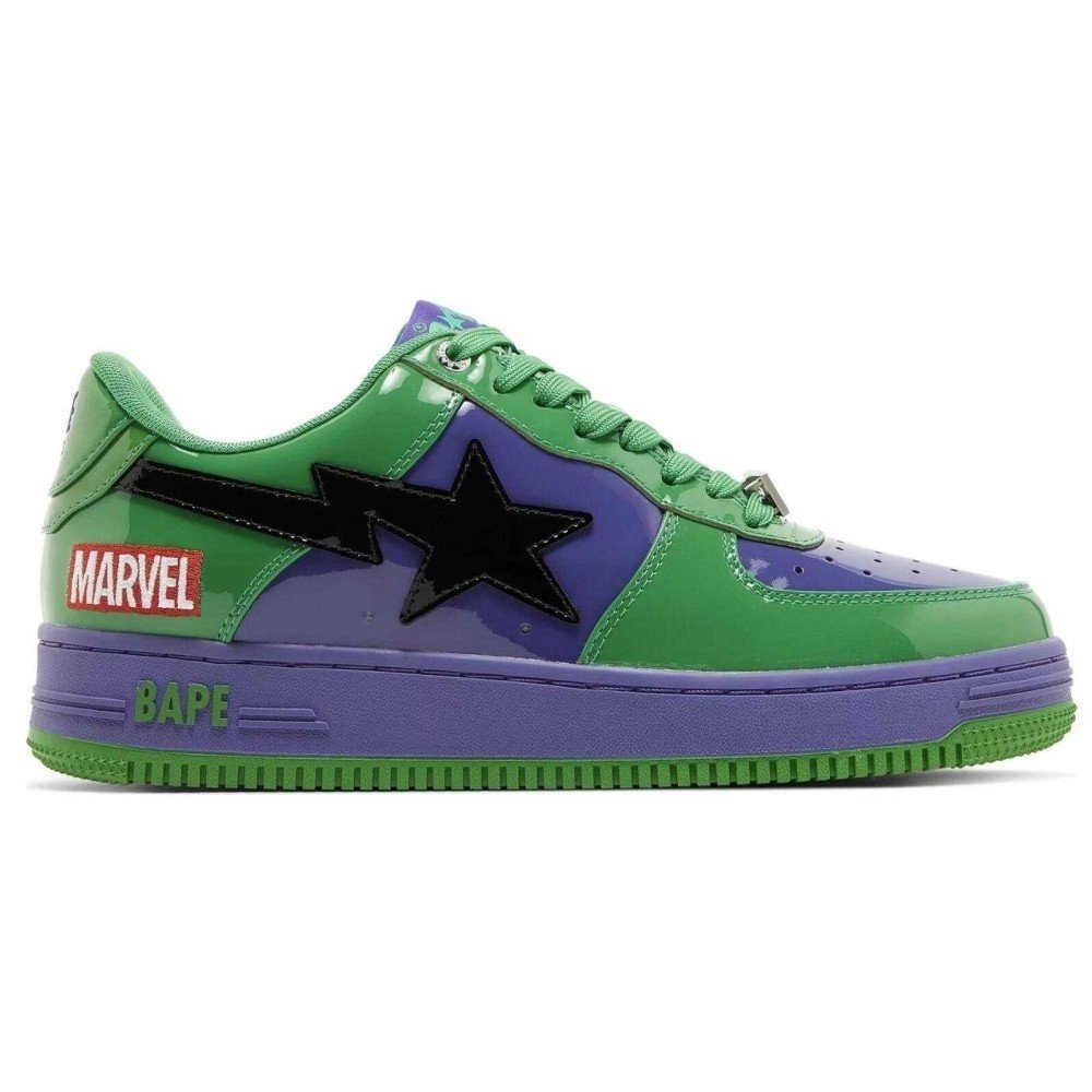 Bapesta,Marvel x Bapesta Hulk