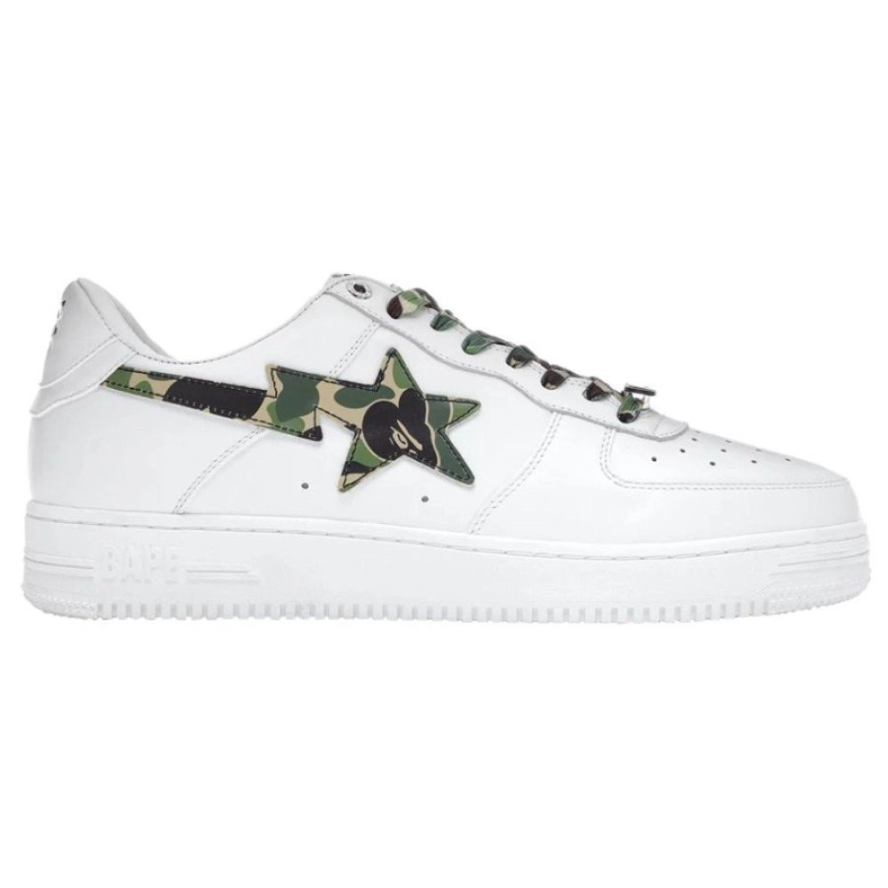 Bapesta,Bapesta Low ABC Camo - Green