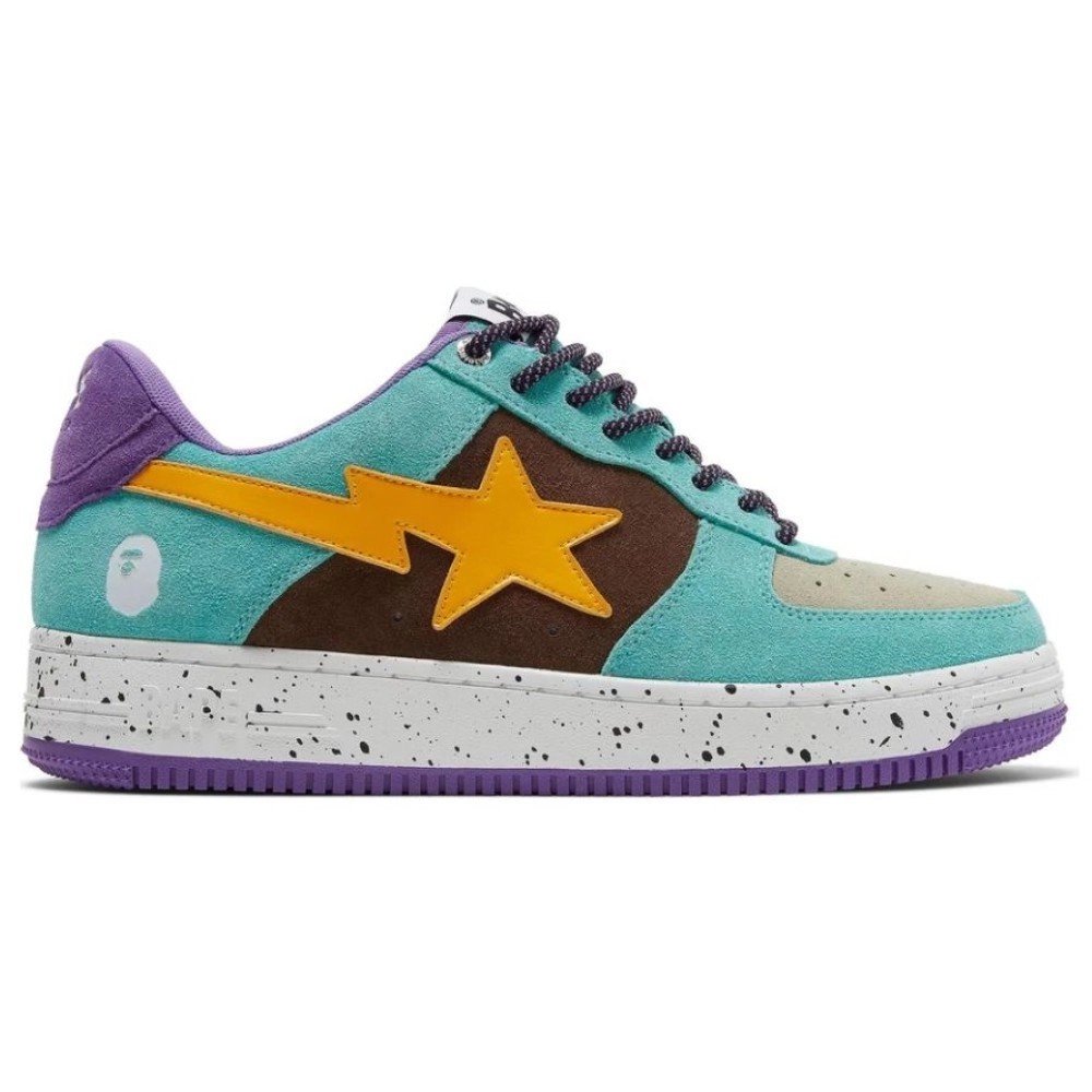 Bapesta,Bapesta Brown Yellow