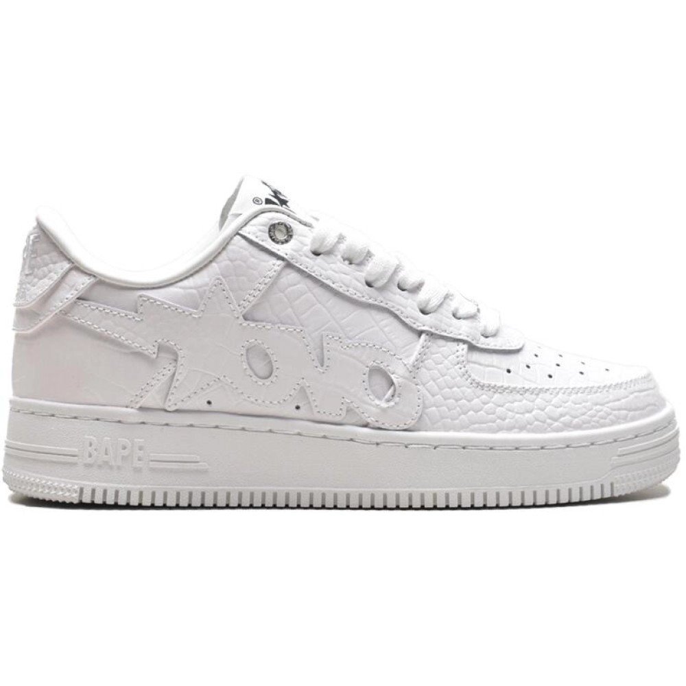 Bapesta,OVO x Bapesta White