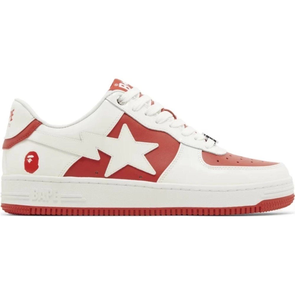 Bapesta,Bapesta 6 Patent Leather Pack - Red