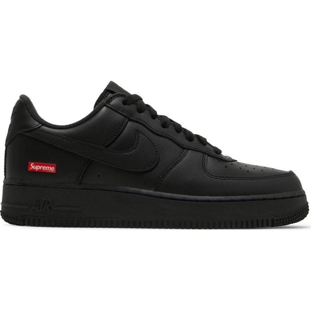 Nike Sneakers,Nike Air Force 1,Supreme x Air Force 1 Low Box Logo - Black