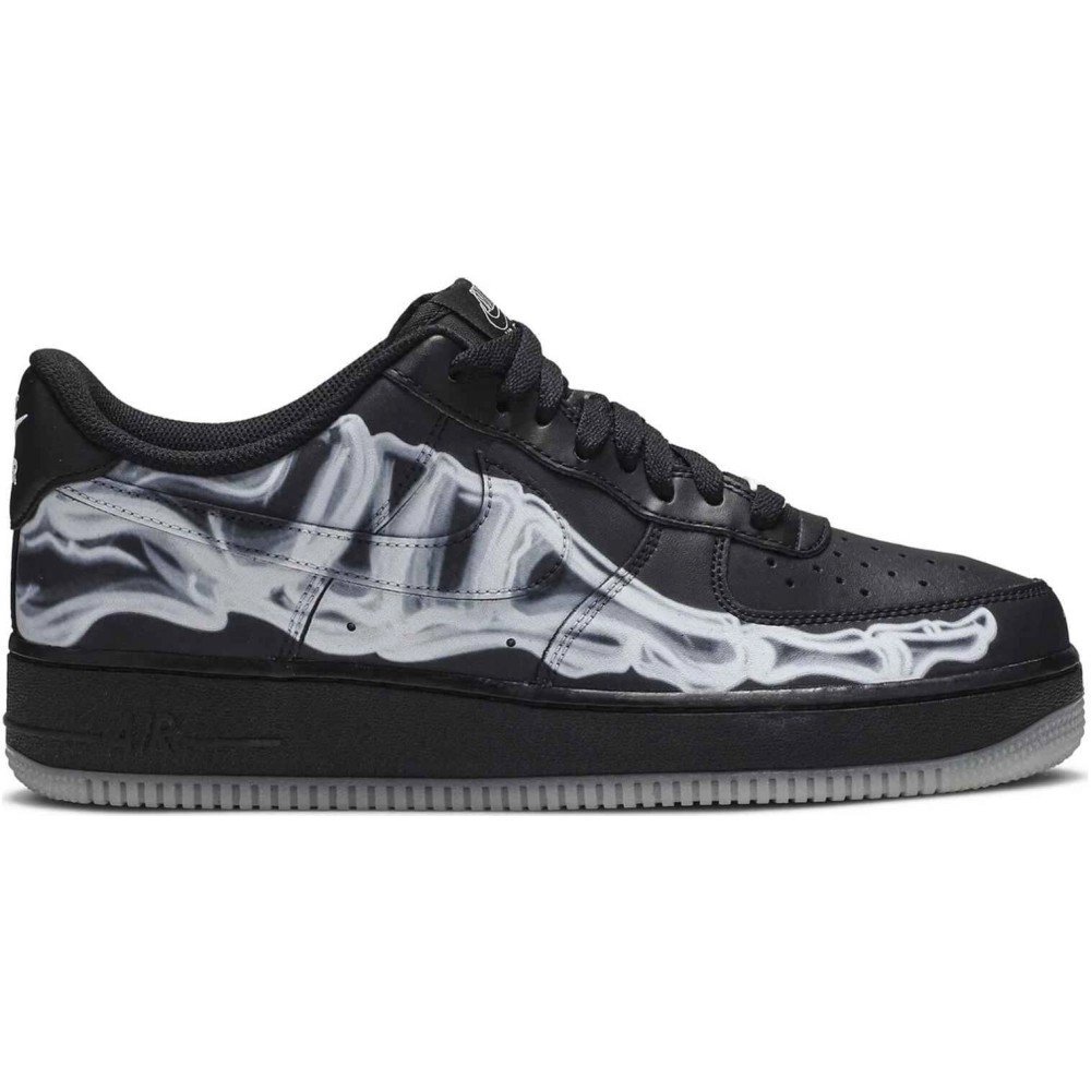 Nike Sneakers,Nike Air Force 1,Air Force 1 07 QS Black Skeleton