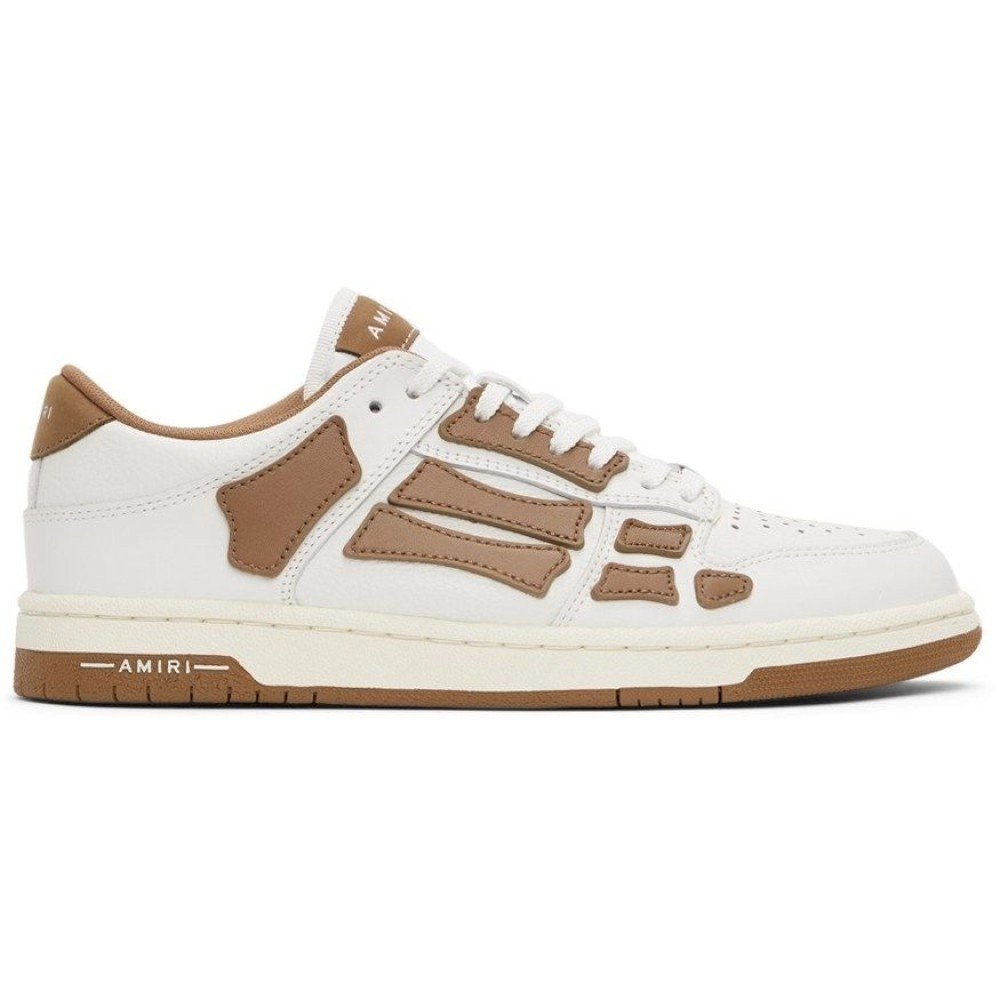 Other Styles,Amiri,Amiri Skel Top Low White Brown