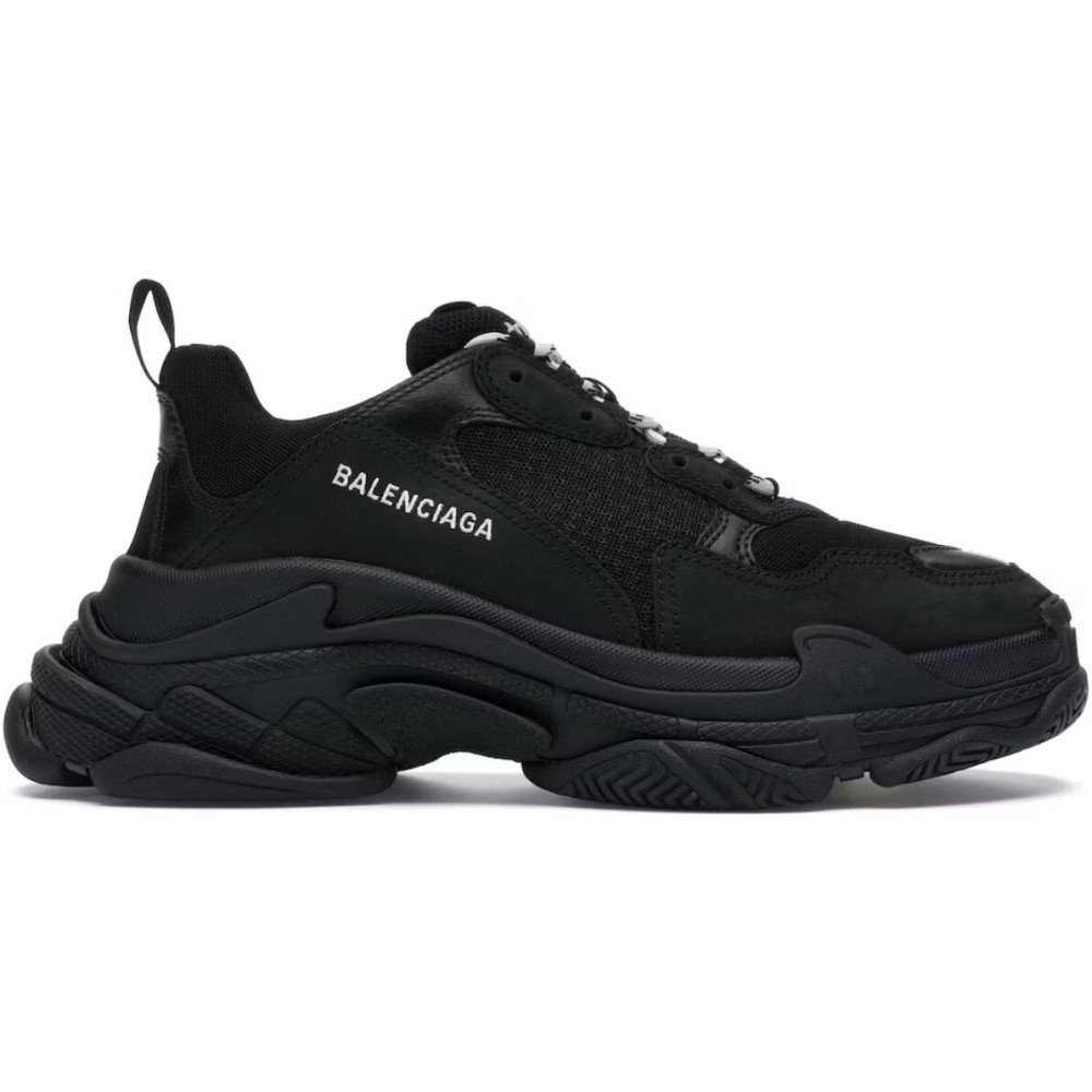 Balenciaga Triple S Sneaker Allover Logo - White