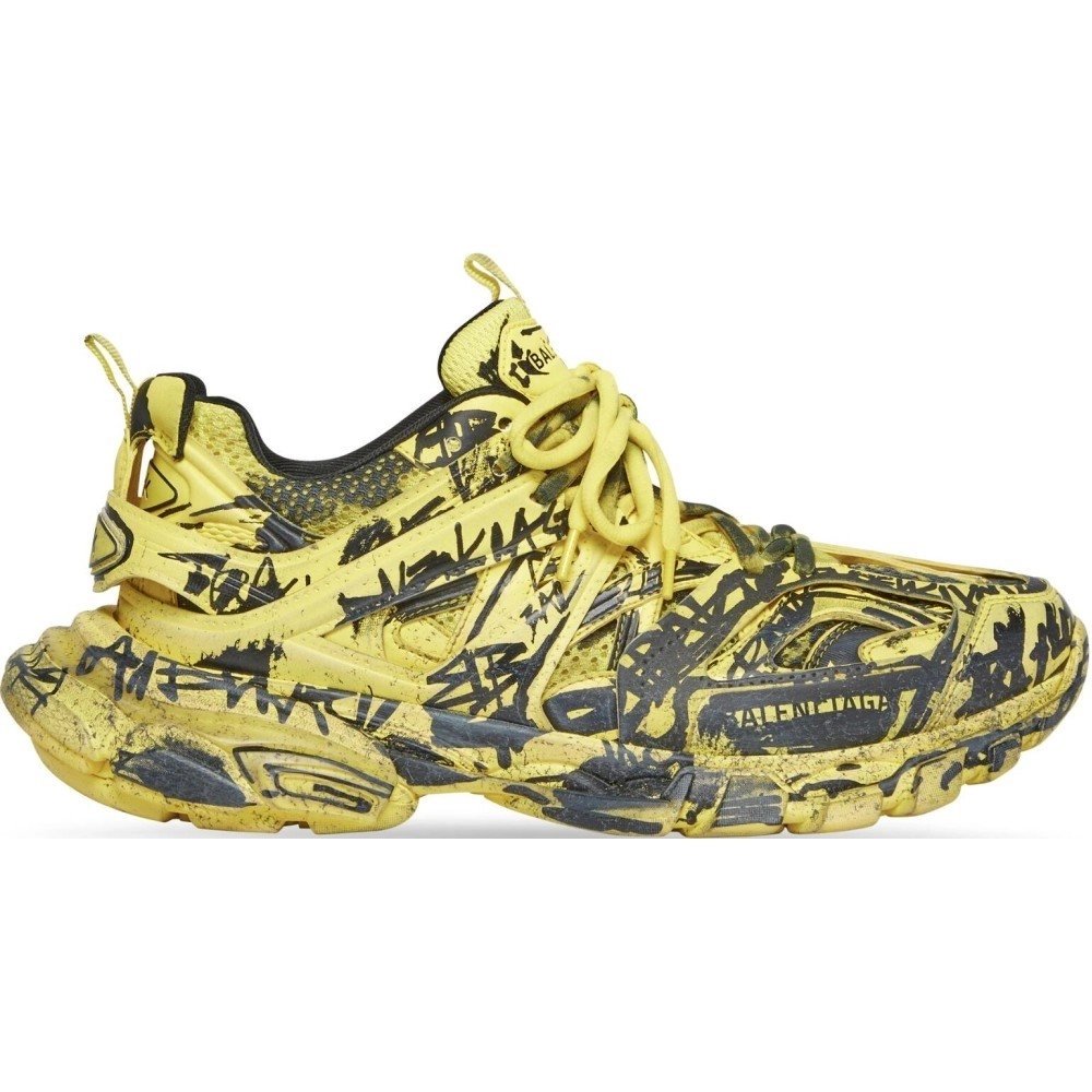 Balenciaga 3xL Sneaker Worn-Out - Fluo Yellow