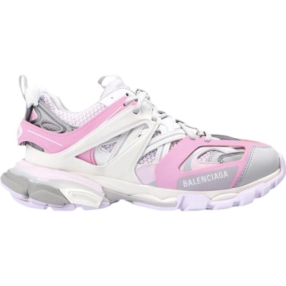 Balenciaga Wmns Track Sneaker Grey Pink White