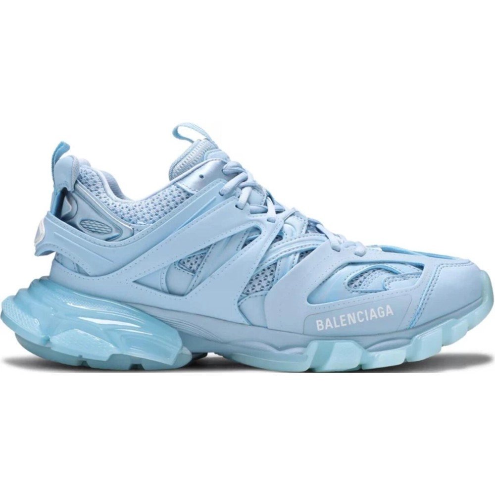 Balenciaga Track Sneaker Clear Sole - Light Blue